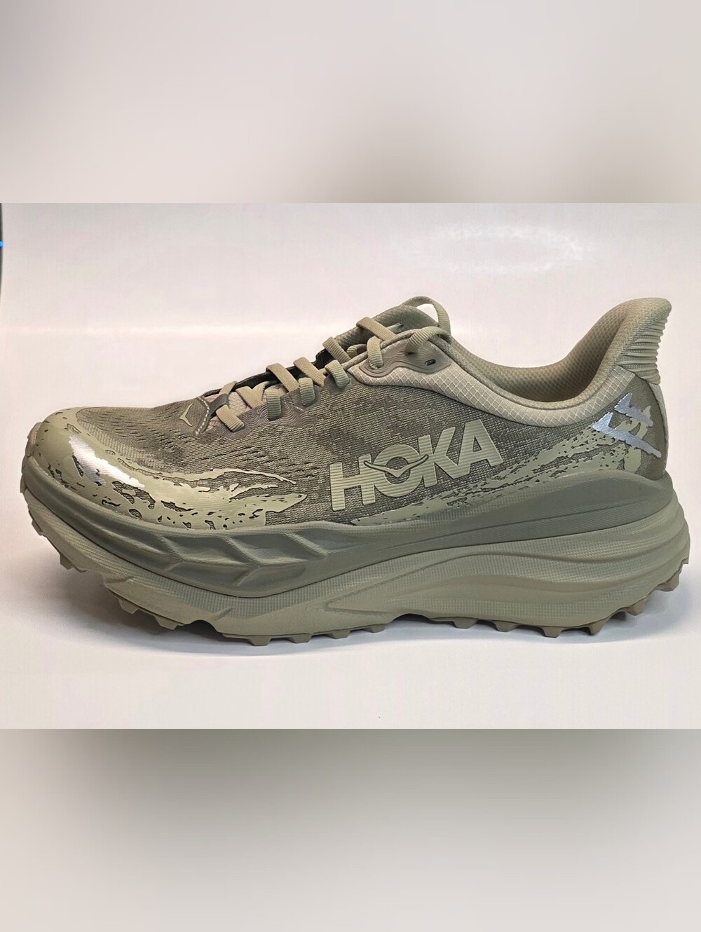 New Hoka Stinson ATR 7 Green Fern Cement 1141530 Sneakers Shoes Men's Size 10.5
